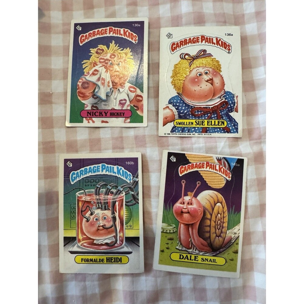Garbage Pail Kids Lot Of 4 Cards